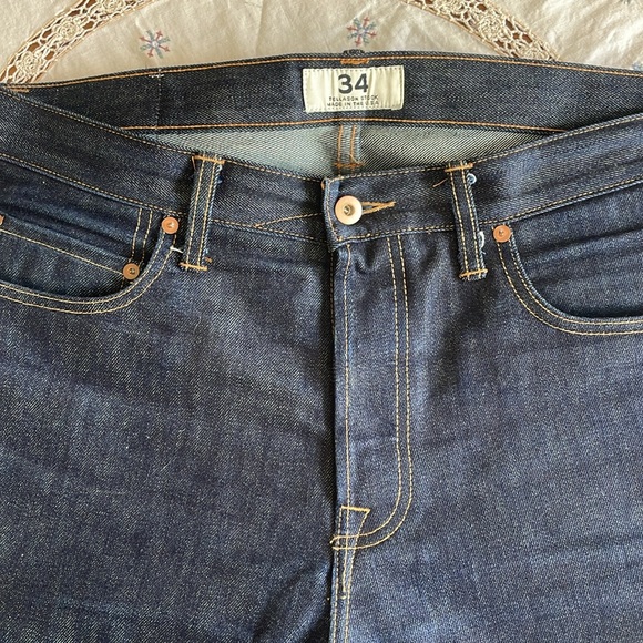 Tellason Stock 34w 36l. UNWASHED barely worn - Picture 4 of 6